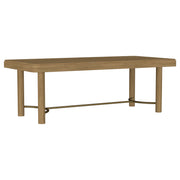 Tampa Furniture Outlet - Coaster - Arini 104-inch Extension Leaf Dining Table Sand Wash - 108931