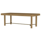 Arini 104-inch Extension Leaf Dining Table Sand Wash - Tampa Furniture Outlet