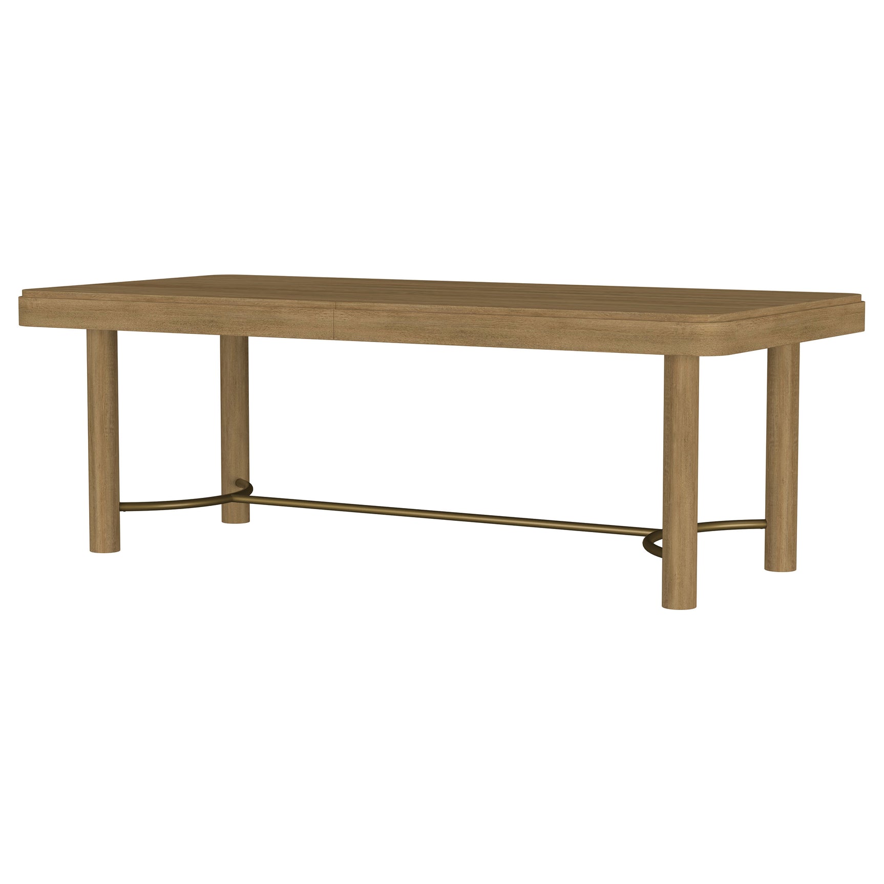 Arini 104-inch Extension Leaf Dining Table Sand Wash - Tampa Furniture Outlet