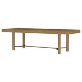 Arini 104-inch Extension Leaf Dining Table Sand Wash - Tampa Furniture Outlet