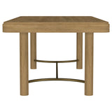Arini 104-inch Extension Leaf Dining Table Sand Wash - Tampa Furniture Outlet