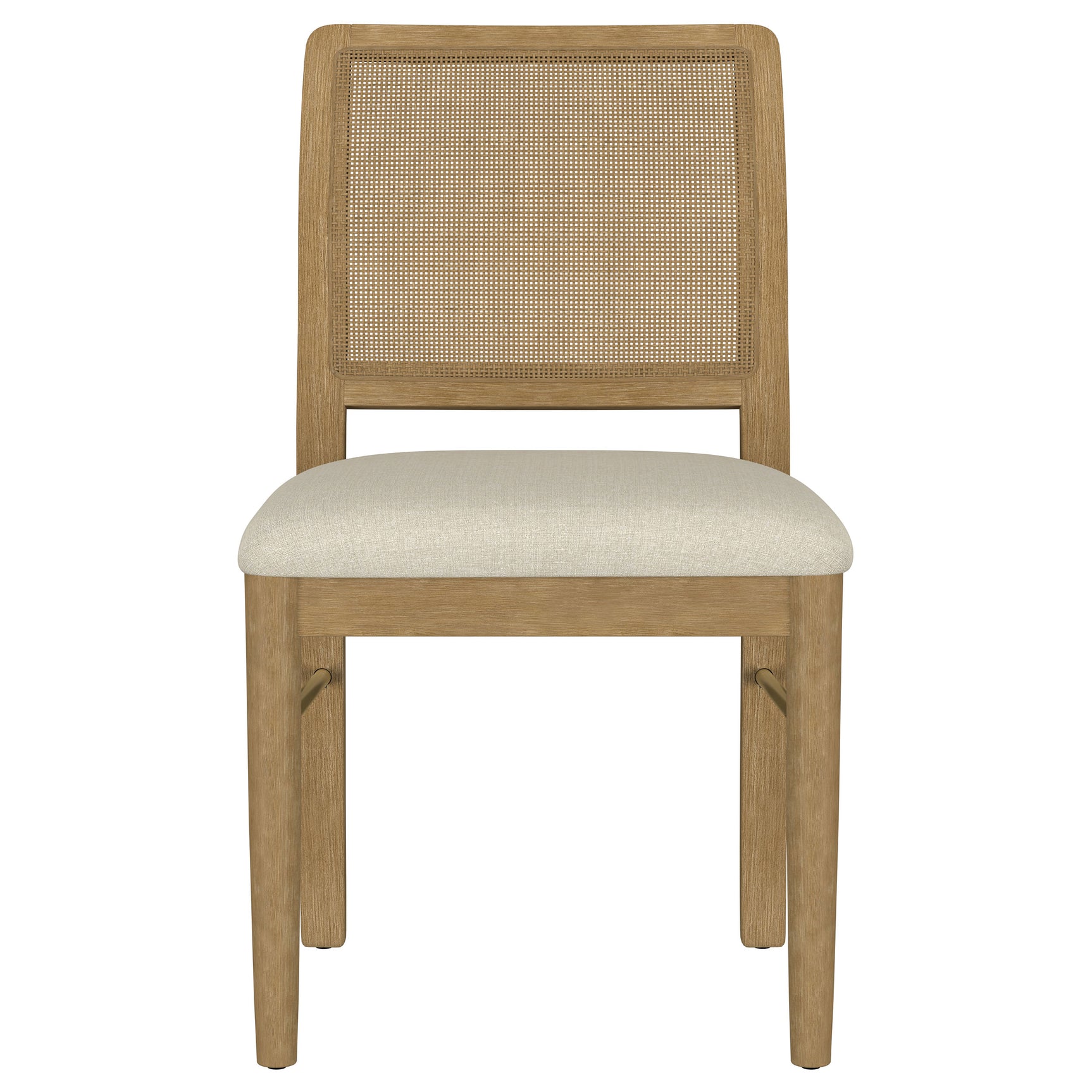 Arini Rattan Cane Dining Side Chair Sand Wash (Set of 2) - Tampa Furniture Outlet