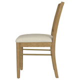 Arini Rattan Cane Dining Side Chair Sand Wash (Set of 2) - Tampa Furniture Outlet