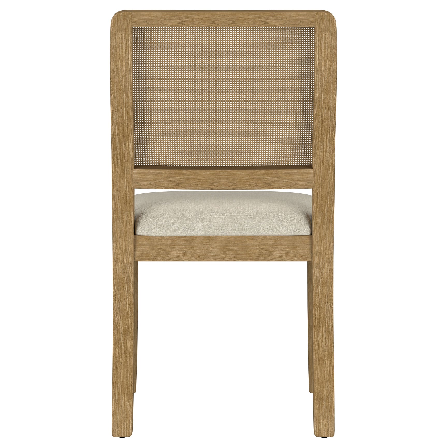 Arini Rattan Cane Dining Side Chair Sand Wash (Set of 2) - Tampa Furniture Outlet