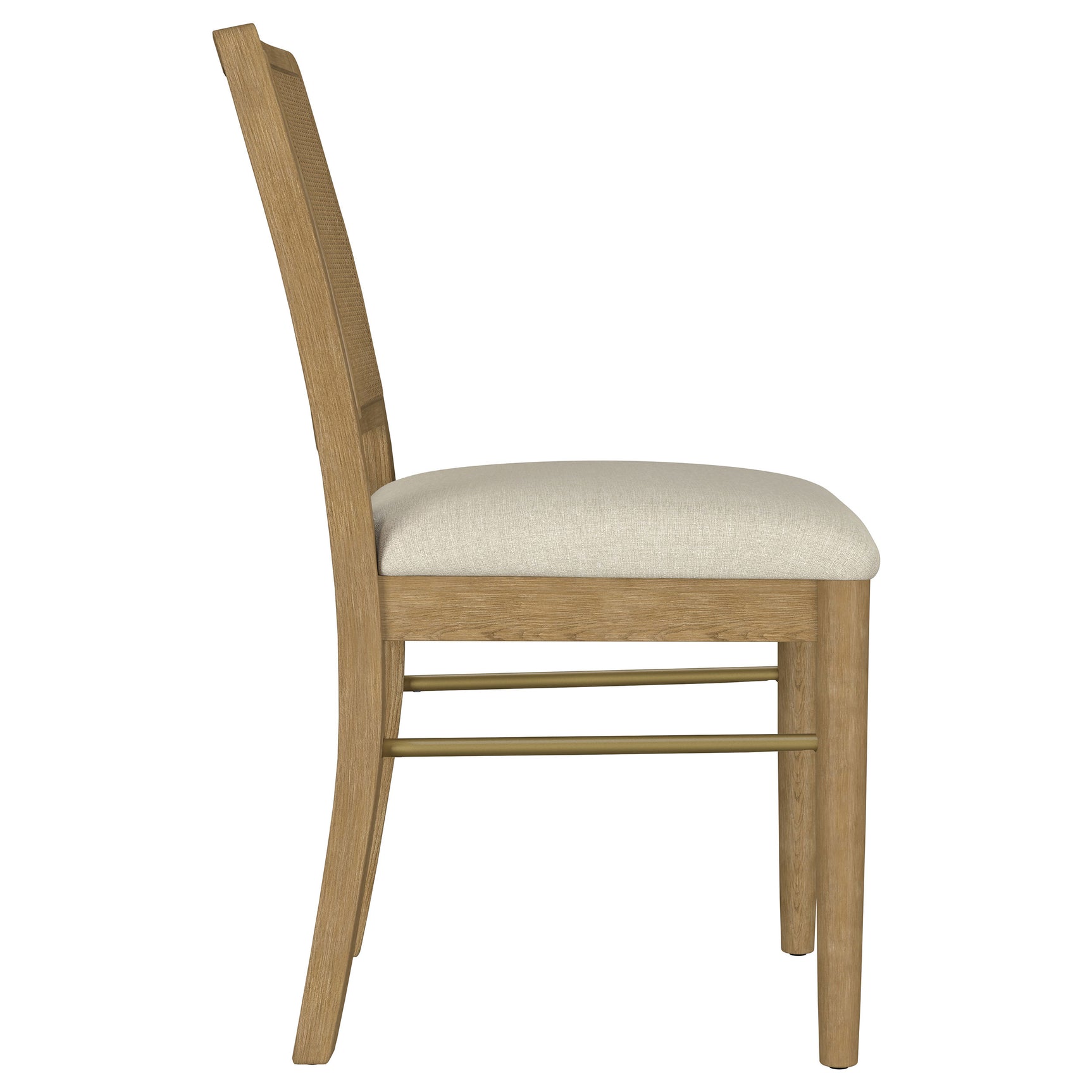 Arini Rattan Cane Dining Side Chair Sand Wash (Set of 2) - Tampa Furniture Outlet