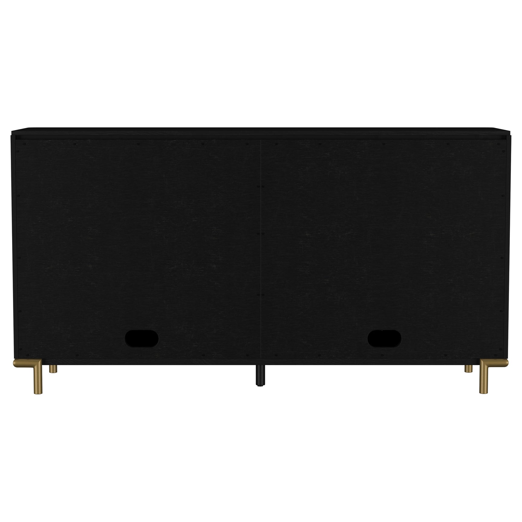 Arini 2-drawer Cane Door Dining Sideboard Server Black - Tampa Furniture Outlet