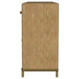 Arini 2-drawer Cane Door Dining Sideboard Server Sand Wash - Tampa Furniture Outlet