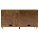 Arini 2-drawer Cane Door Dining Sideboard Server Sand Wash - Tampa Furniture Outlet
