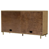 Arini 2-drawer Cane Door Dining Sideboard Server Sand Wash - Tampa Furniture Outlet