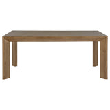 Bruner 5-piece 72-inch Rectangular Dining Set Natural Brown - Tampa Furniture Outlet