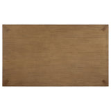 Bruner 5-piece 72-inch Rectangular Dining Set Natural Brown - Tampa Furniture Outlet
