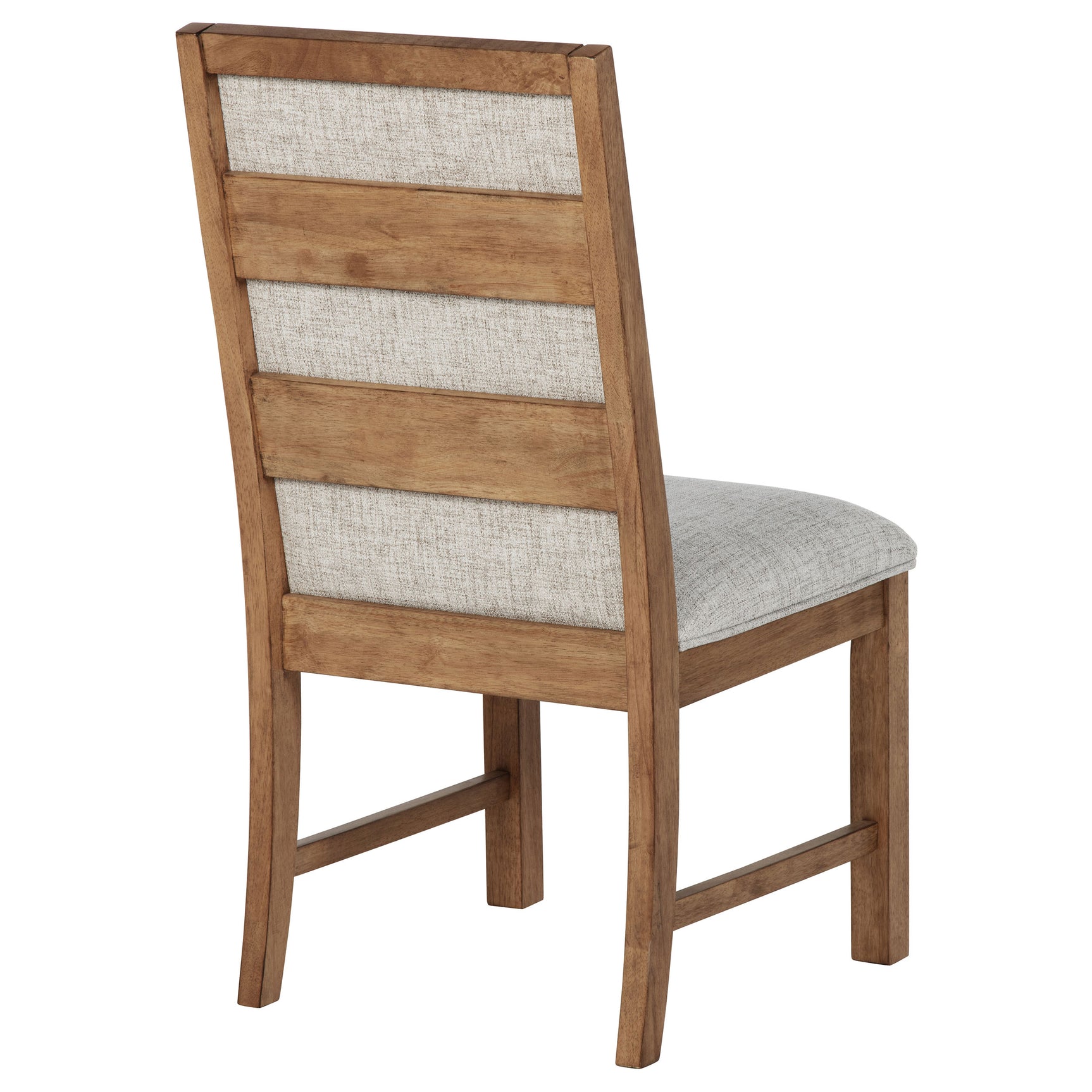 Bruner Upholstered Side Chair Natural Brown (Set of 2) - Tampa Furniture Outlet