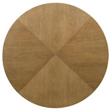 Danvers 5-piece Dining Table Set Brown Oak and Latte - Tampa Furniture Outlet