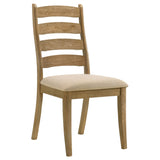 Danvers Wood Dining Side Chair Brown Oak (Set of 2) - Tampa Furniture Outlet