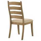 Danvers Wood Dining Side Chair Brown Oak (Set of 2) - Tampa Furniture Outlet