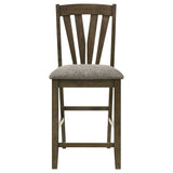 Canfield 5-piece 47-inch Counter Height Dining Set Brown - Tampa Furniture Outlet