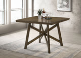 Canfield 47-inch Square Counter Height Dining Table Brown - Tampa Furniture Outlet