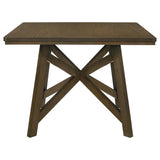 Canfield 47-inch Square Counter Height Dining Table Brown - Tampa Furniture Outlet