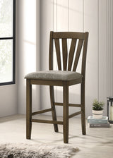 Canfield Counter Height Dining Side Chair Brown (Set of 2) - Tampa Furniture Outlet