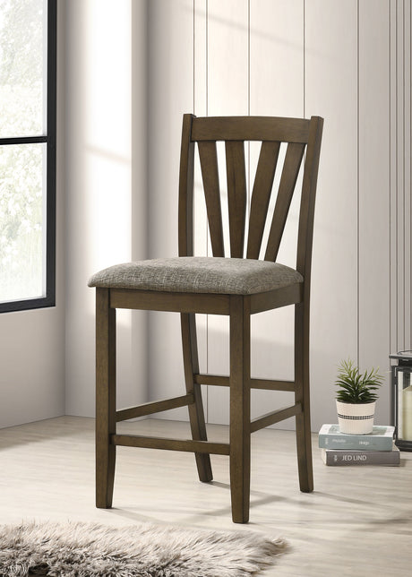 Canfield Counter Height Dining Side Chair Brown (Set of 2) - Tampa Furniture Outlet