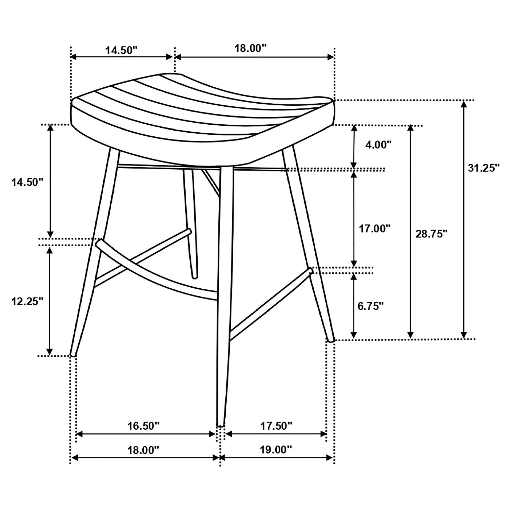 Bayu Leather Upholstered Bar Stool Espresso (Set of 2) - Tampa Furniture Outlet