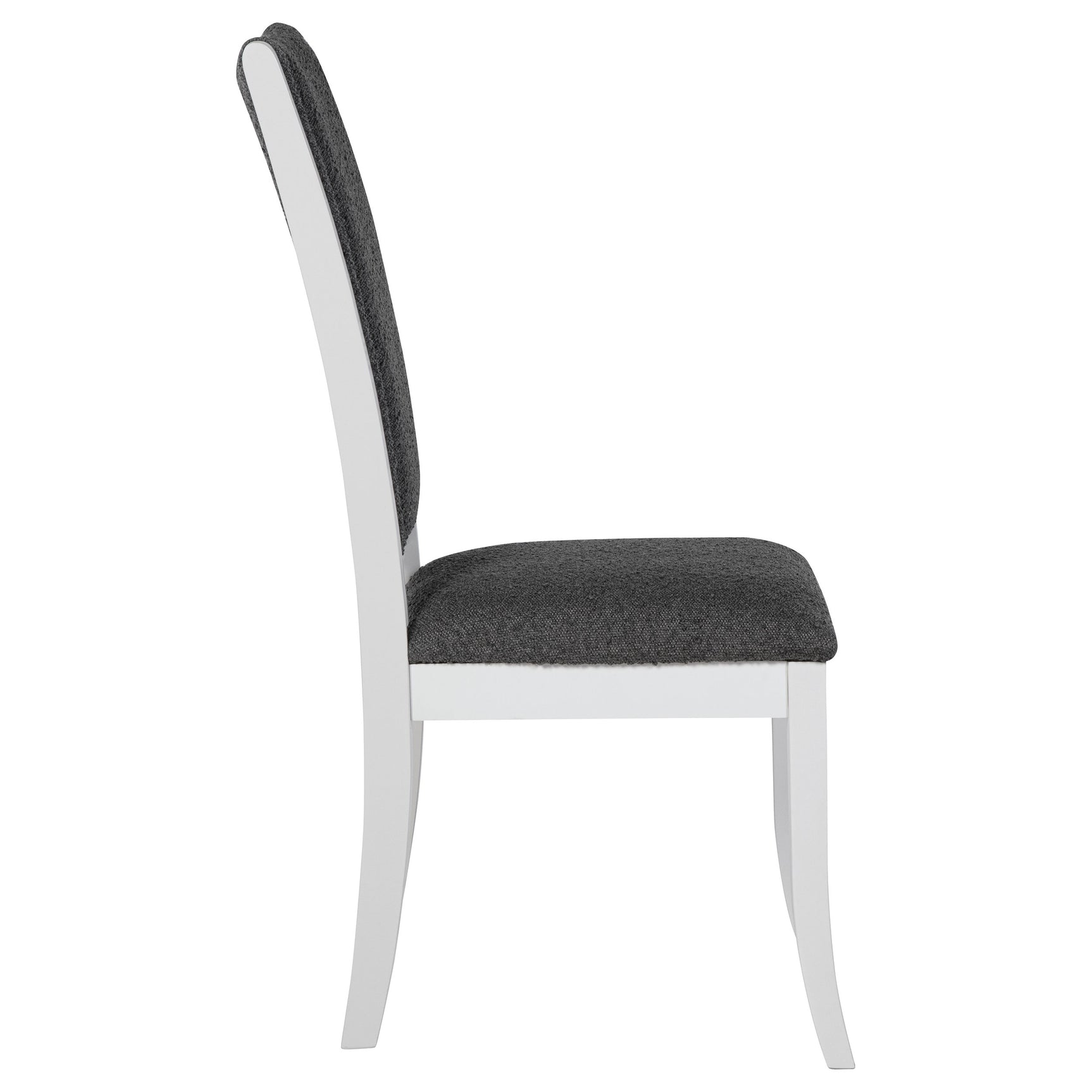 Judd 5-piece 54-inch Round Wood Dining Table Set Pearl White - Tampa Furniture Outlet