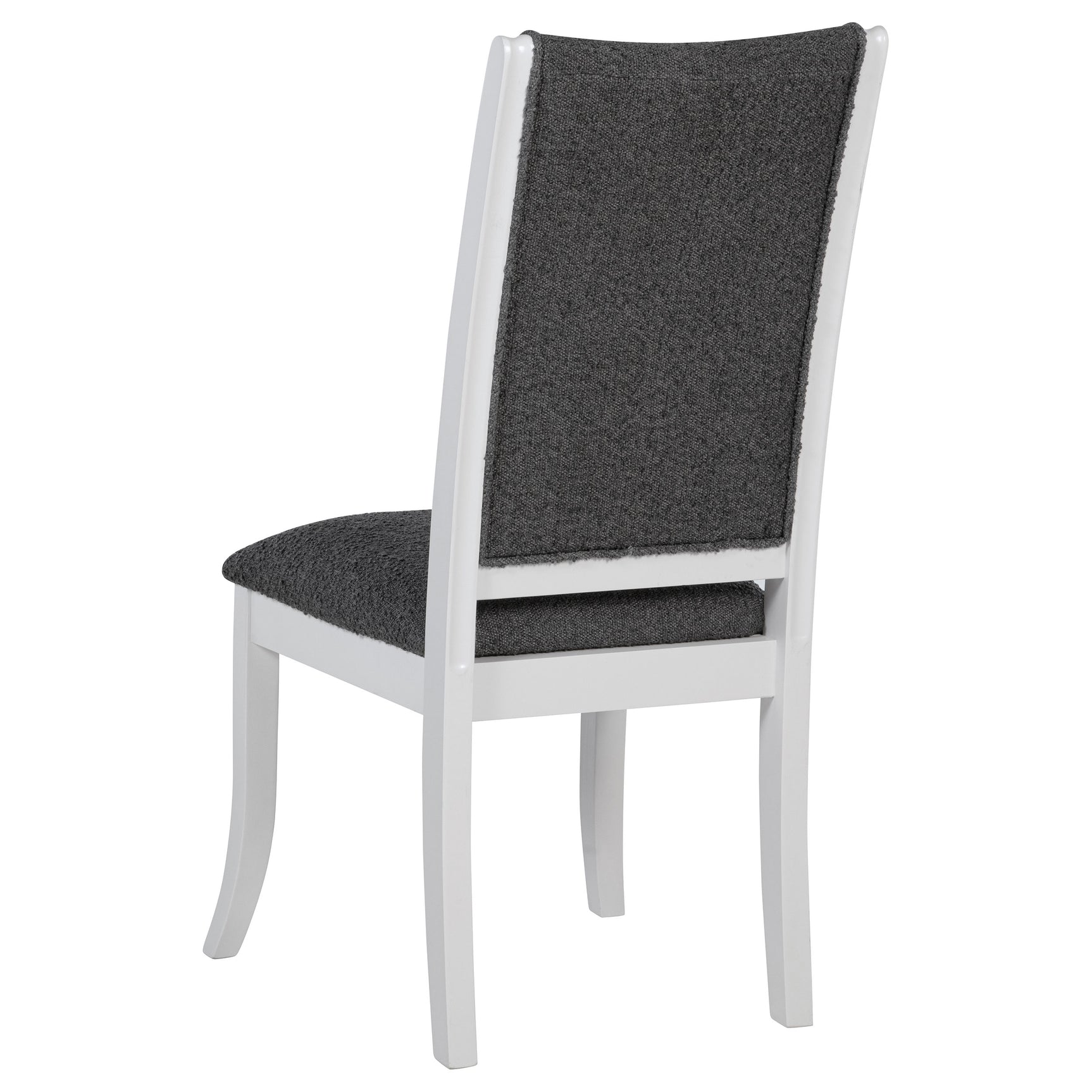 Judd 7-piece 54-inch Round Wood Dining Table Set Pearl White - Tampa Furniture Outlet
