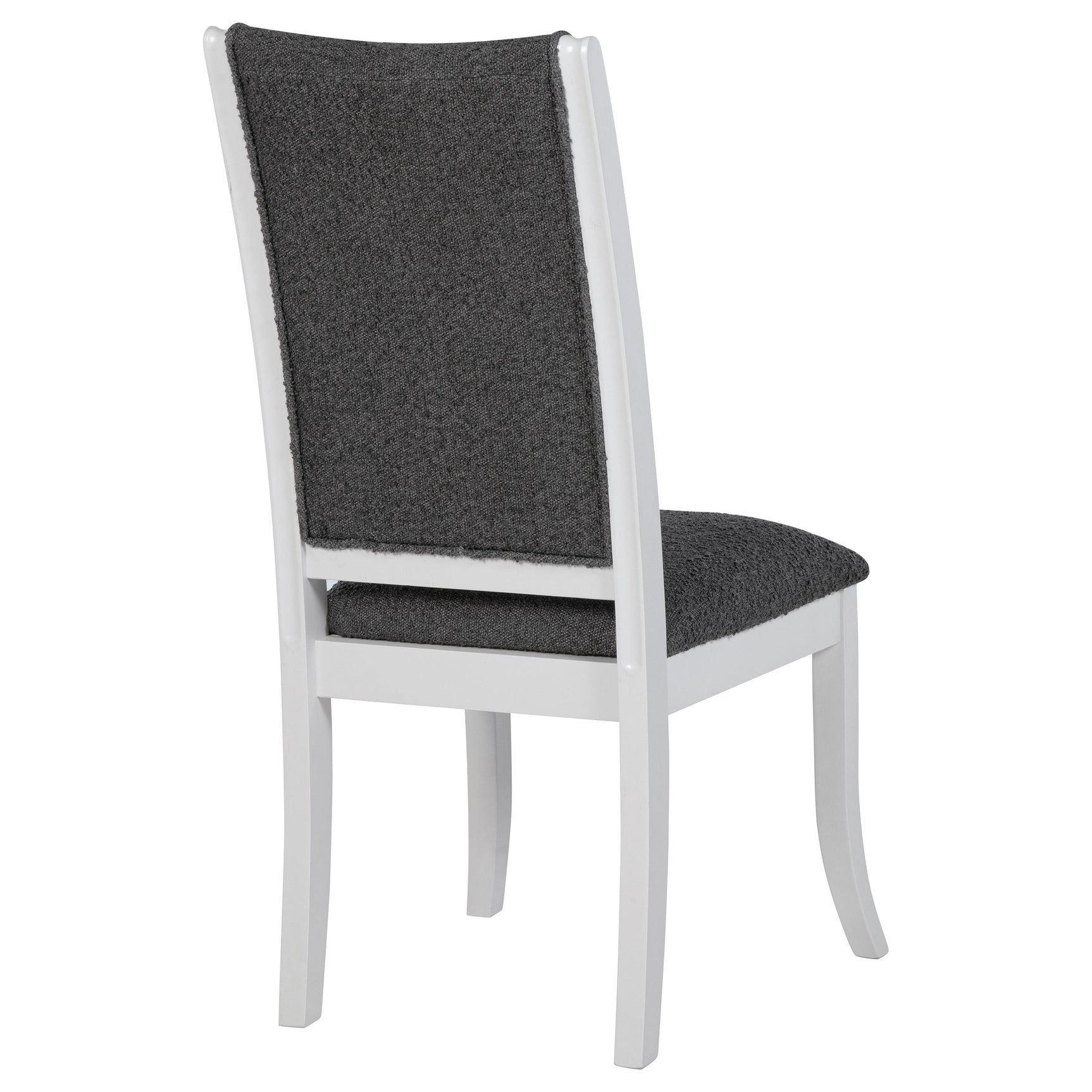 Judd Upholstered Dining Side Chair Pearl White (Set of 2) - Tampa Furniture Outlet