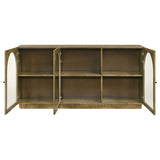 Castlewood 71-inch Dining Sideboard Buffet Server Brown Oak - Tampa Furniture Outlet