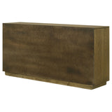 Castlewood 71-inch Dining Sideboard Buffet Server Brown Oak - Tampa Furniture Outlet