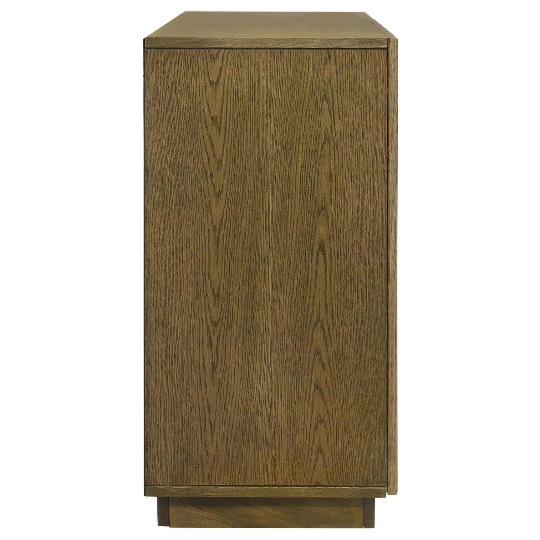Castlewood 71-inch Dining Sideboard Buffet Server Brown Oak - Tampa Furniture Outlet