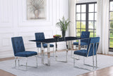 Desden 79-inch Rectangular Sintered Stone Dining Table Grey - Tampa Furniture Outlet