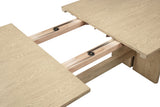 Kailani 10-piece Wood Dining Set with Sideboard Beige Oak - Tampa Furniture Outlet