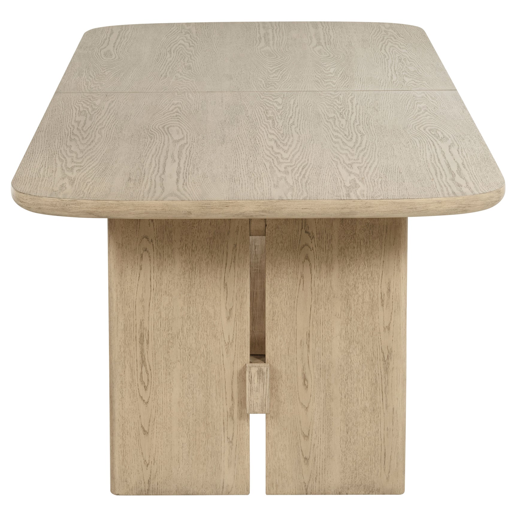 Kailani 110-inch Rectangular Wood Dining Table Beige Oak - Tampa Furniture Outlet