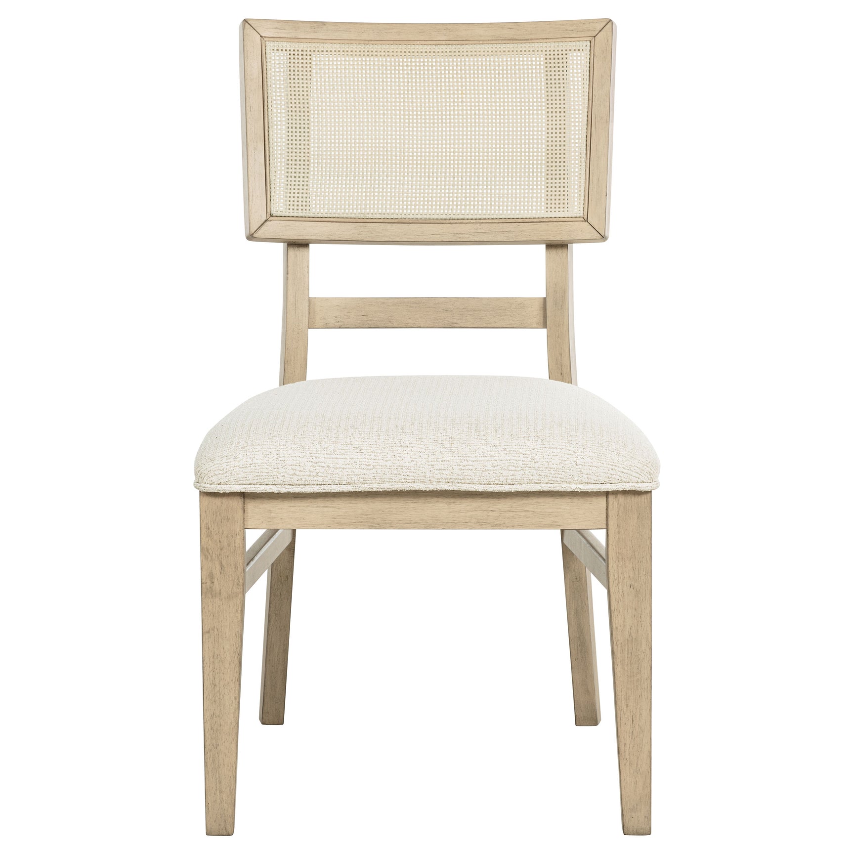 Kailani Rattan Cane Dining Side Chair Beige Oak (Set of 2) - Tampa Furniture Outlet