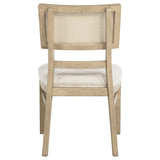 Kailani Rattan Cane Dining Side Chair Beige Oak (Set of 2) - Tampa Furniture Outlet