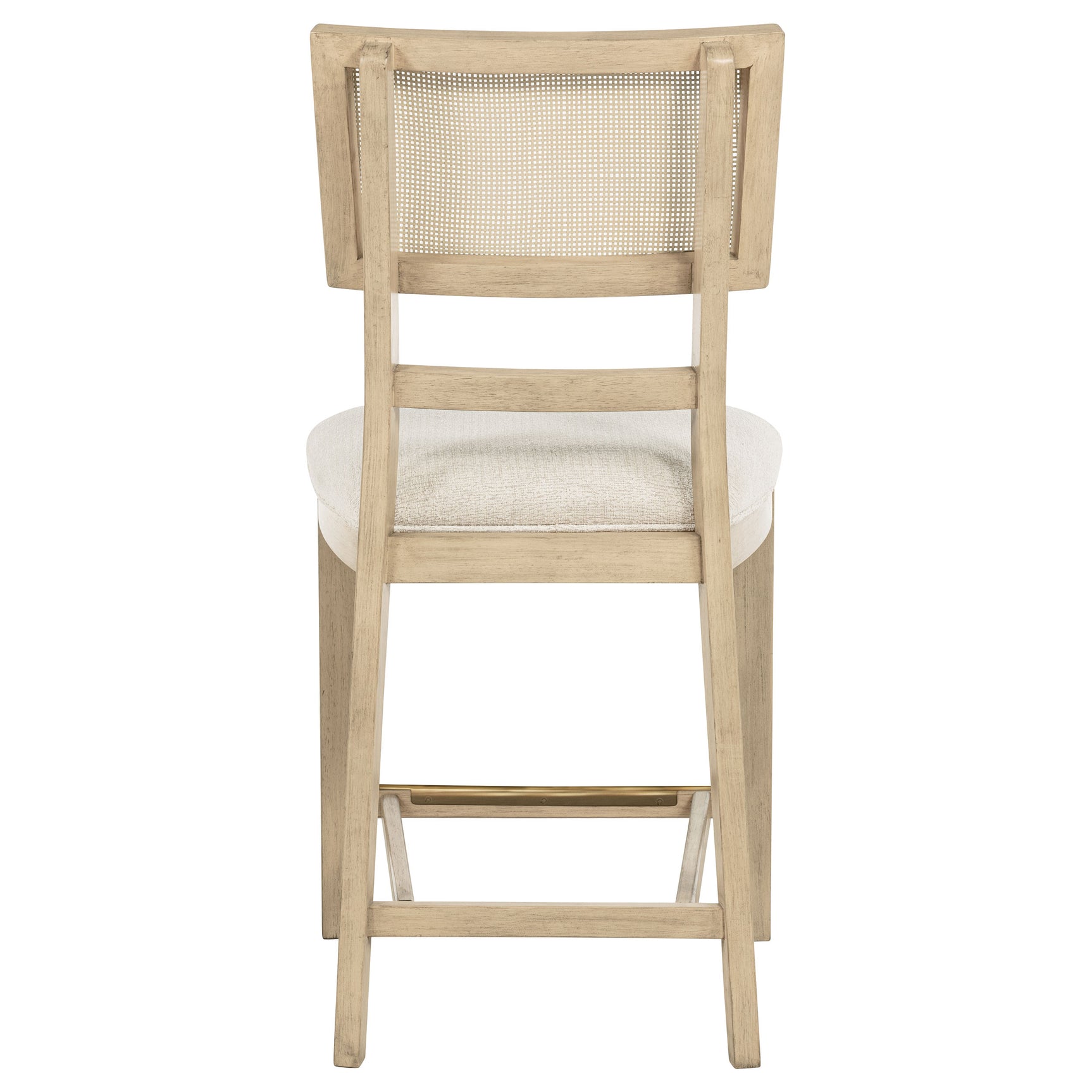 Kailani Rattan Cane Counter Side Chair Beige Oak (Set of 2) - Tampa Furniture Outlet