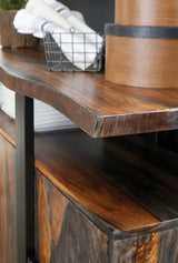 Ditman 4-door Solid Wood Sideboard Buffet Grey Sheesham - Tampa Furniture Outlet
