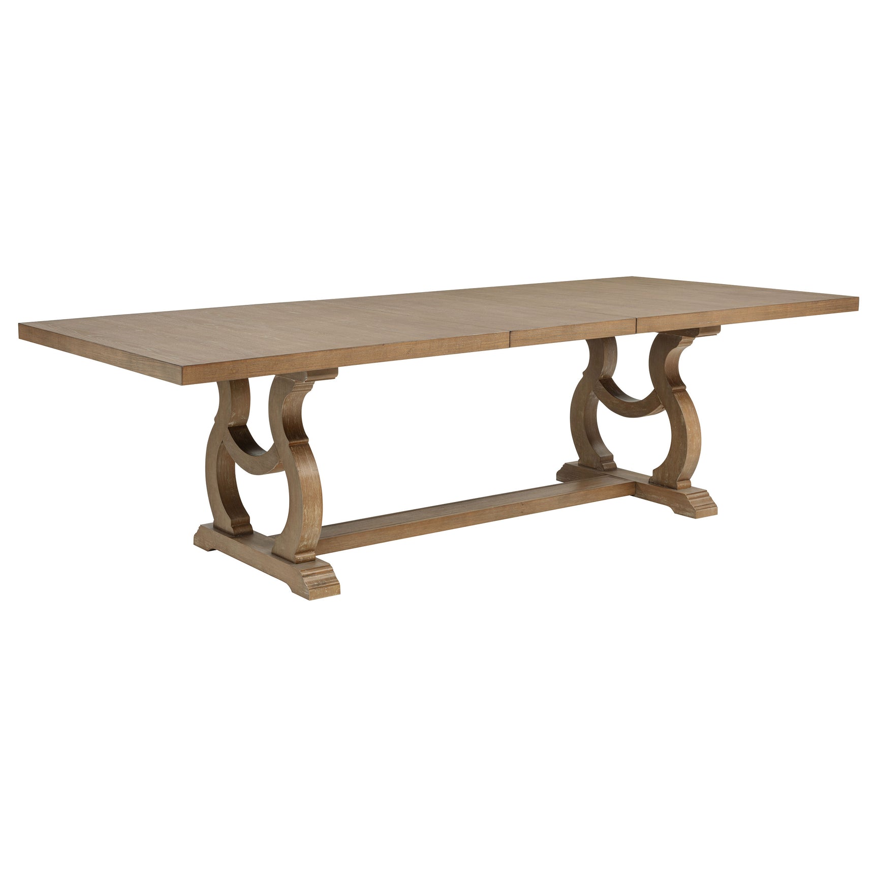 Brockway 5-piece Extension Leaf Dining Set Barley Brown - Tampa Furniture Outlet
