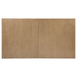 Brockway 104-inch Extension Leaf Dining Table Barley Brown - Tampa Furniture Outlet