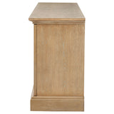 Brockway 4-door Dining Sideboard Buffet Cabinet Barley Brown - Tampa Furniture Outlet