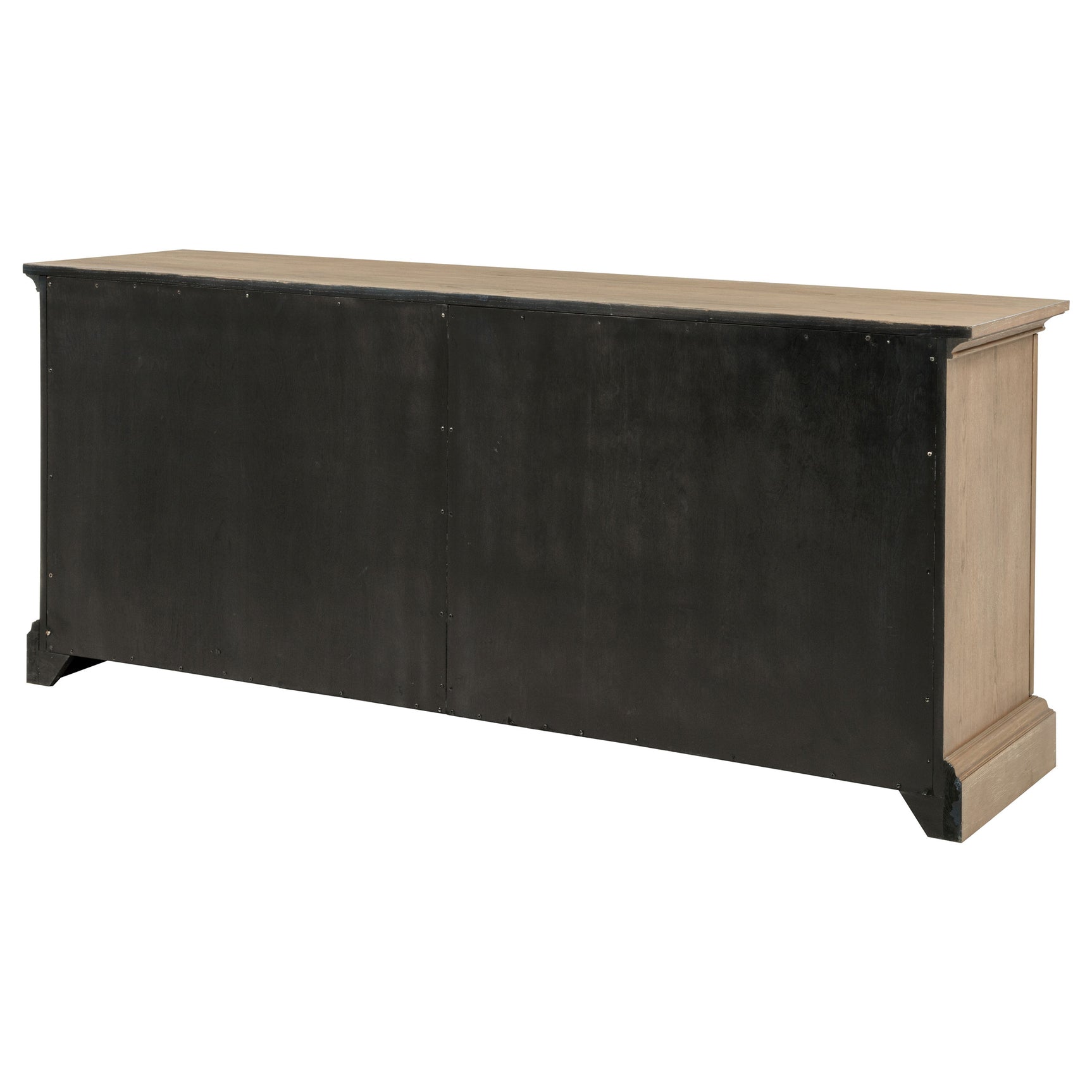 Brockway 4-door Dining Sideboard Buffet Cabinet Barley Brown - Tampa Furniture Outlet