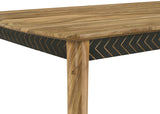 Partridge 7-piece Counter Dining Set Sheesham and Espresso - Tampa Furniture Outlet