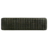 Misty Leather Upholstered Dining Bench Antique Espresso - Tampa Furniture Outlet