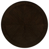 Twyla 5-piece 60-inch Round Wood Dining Table Set Dark Cocoa - Tampa Furniture Outlet