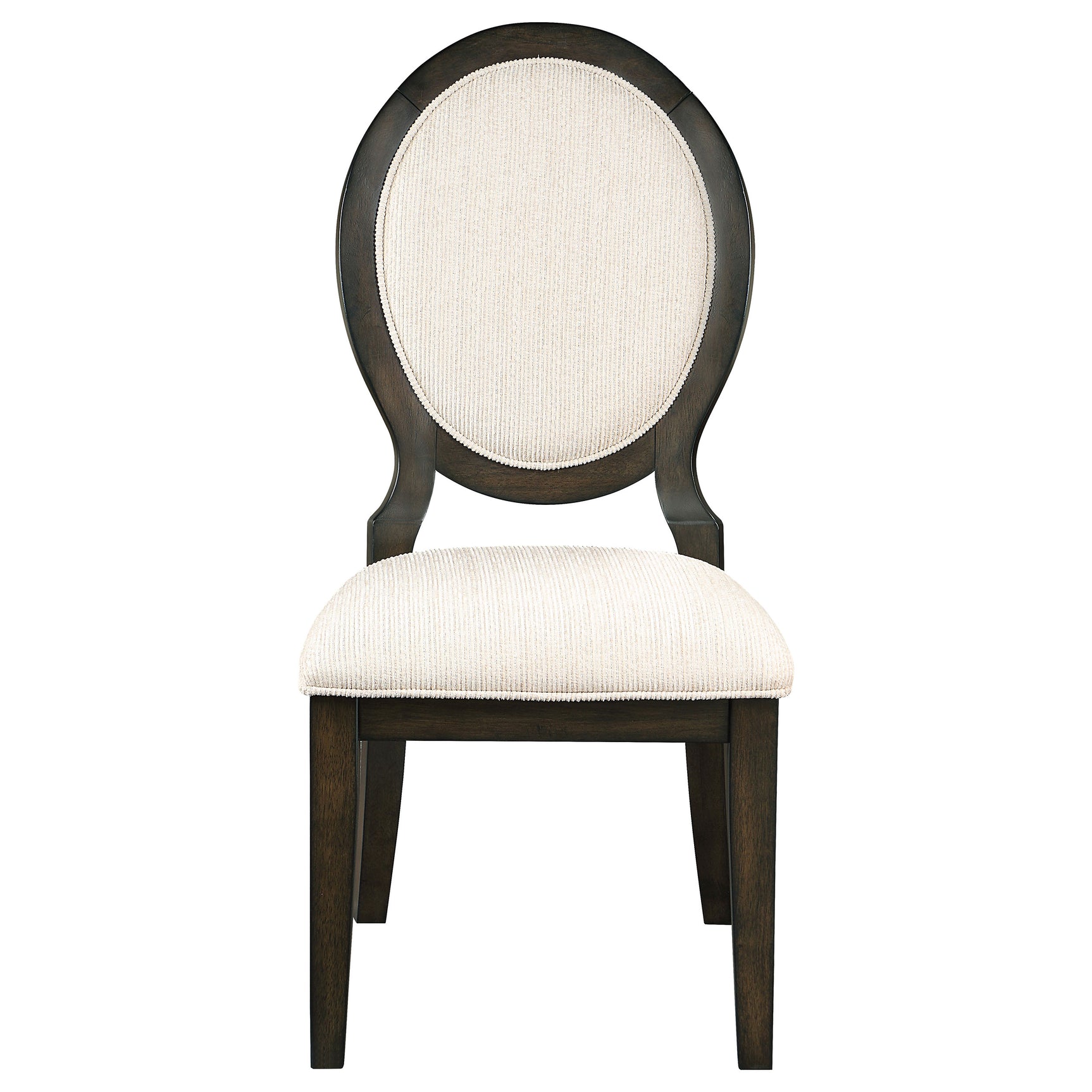 Twyla 5-piece 60-inch Round Wood Dining Table Set Dark Cocoa - Tampa Furniture Outlet