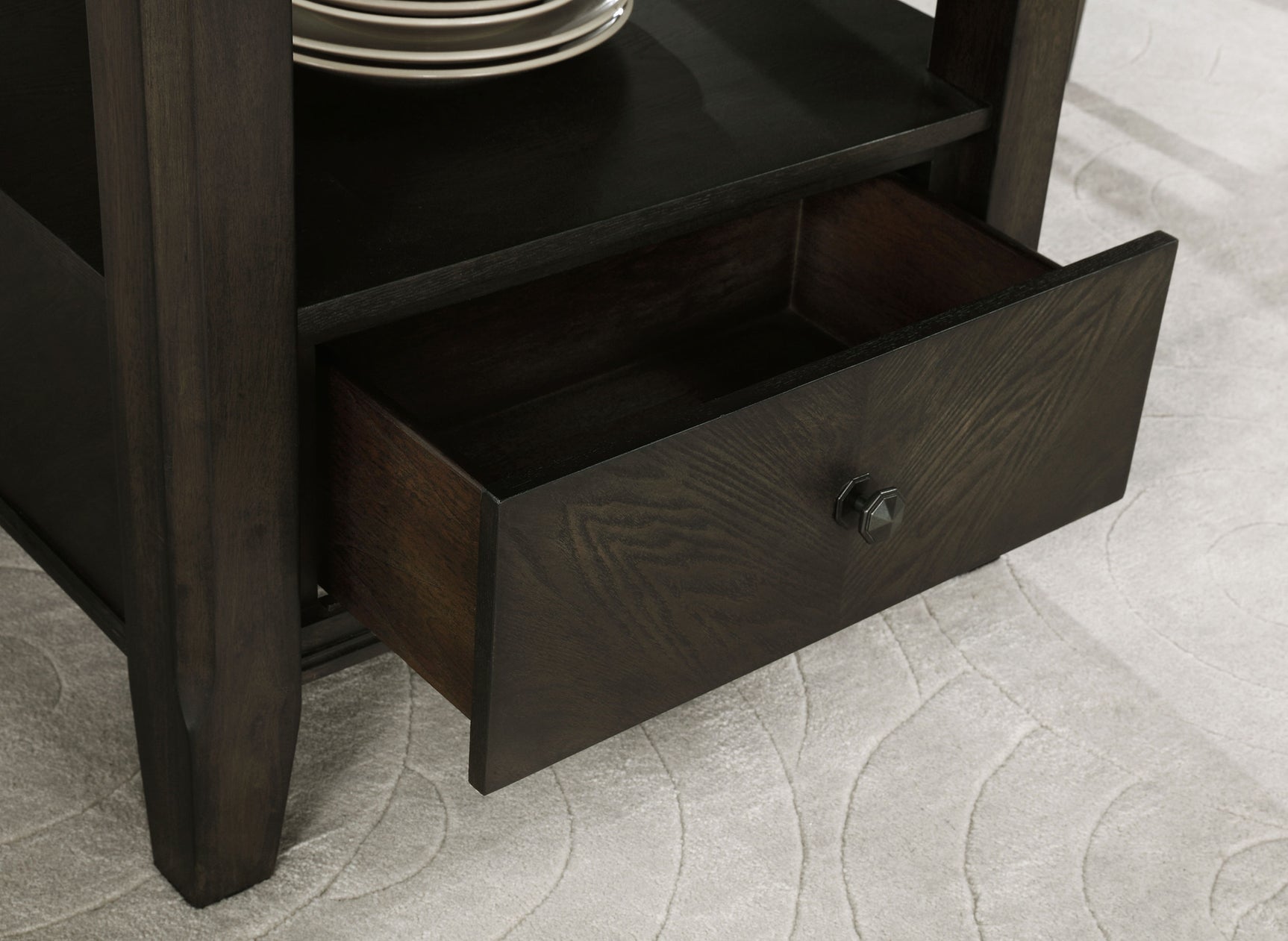 Twyla 5-piece 60-inch Round Wood Dining Table Set Dark Cocoa - Tampa Furniture Outlet