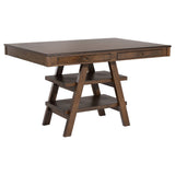 Dewey 5-piece Rectangular Dining Table Set Walnut - Tampa Furniture Outlet