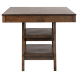 Dewey 5-piece Rectangular Dining Table Set Walnut - Tampa Furniture Outlet