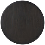 Leandro 60-inch Round Dining Table Burnished Black